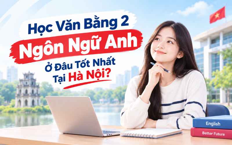 Học Văn Bằng 2 Ngôn Ngữ Anh Ở Đâu Tốt Nhất Tại Hà Nội?