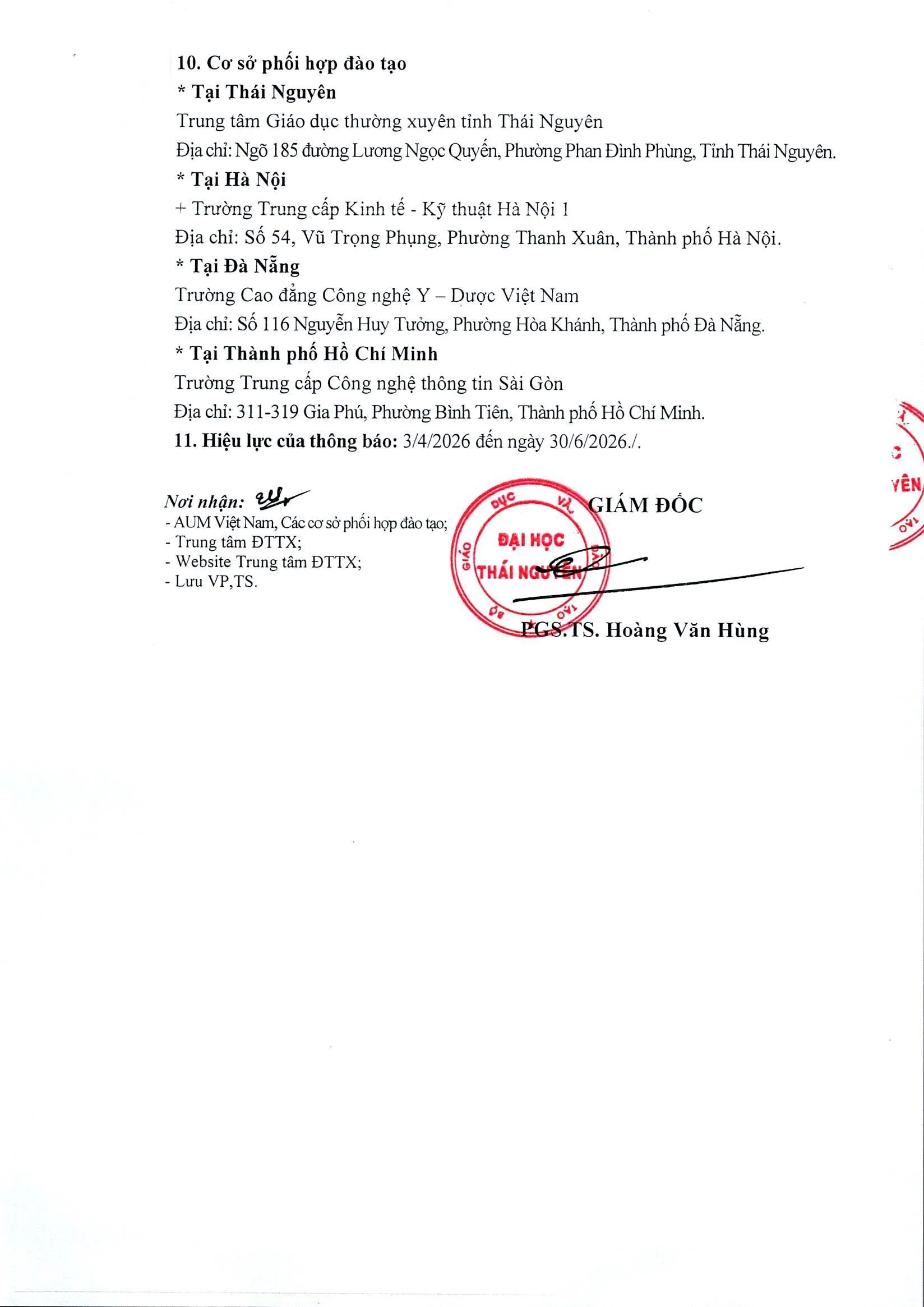 TH&Ocirc;NG B&Aacute;O TUYỂN SINH ĐẠI HỌC TỪ XA (E-LEARNING) ĐỢT 2 NĂM 2026