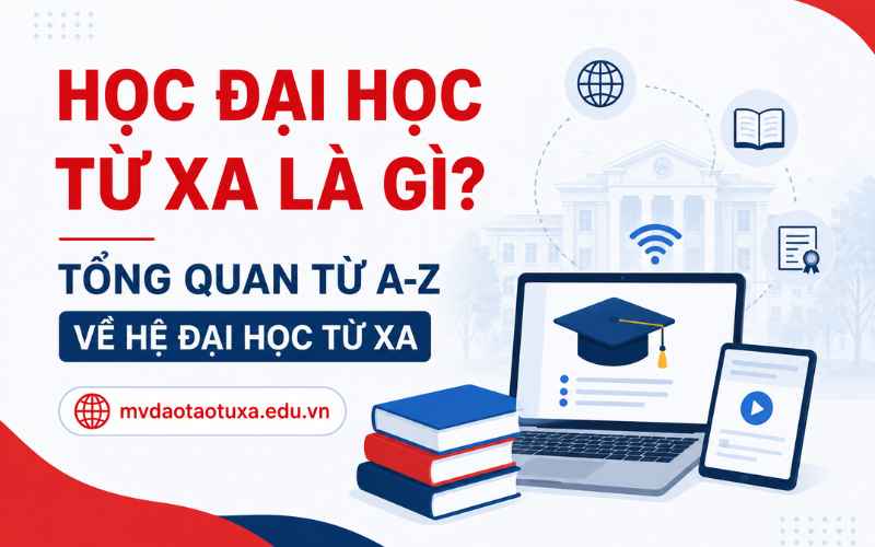 Học đại học từ xa là gì? Tổng quan từ A-Z về hệ đại học từ xa