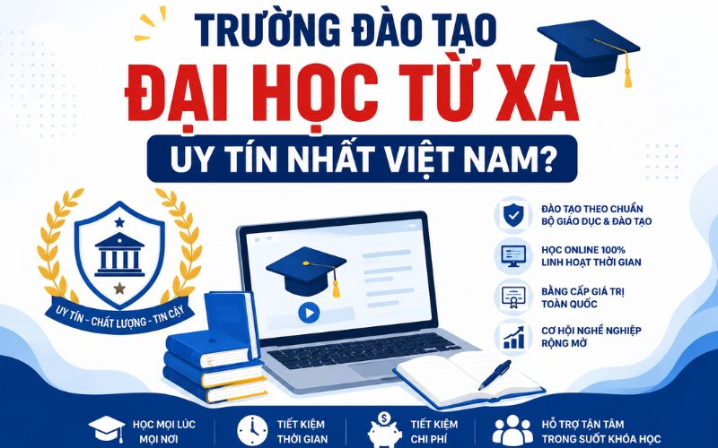 Trường Nào Đào Tạo Đại Học Từ Xa Uy Tín Nhất Việt Nam?