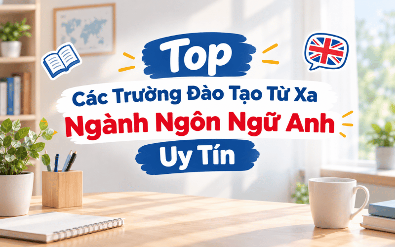 Top Các Trường Đào Tạo Từ Xa Ngành Ngôn Ngữ Anh Uy Tín