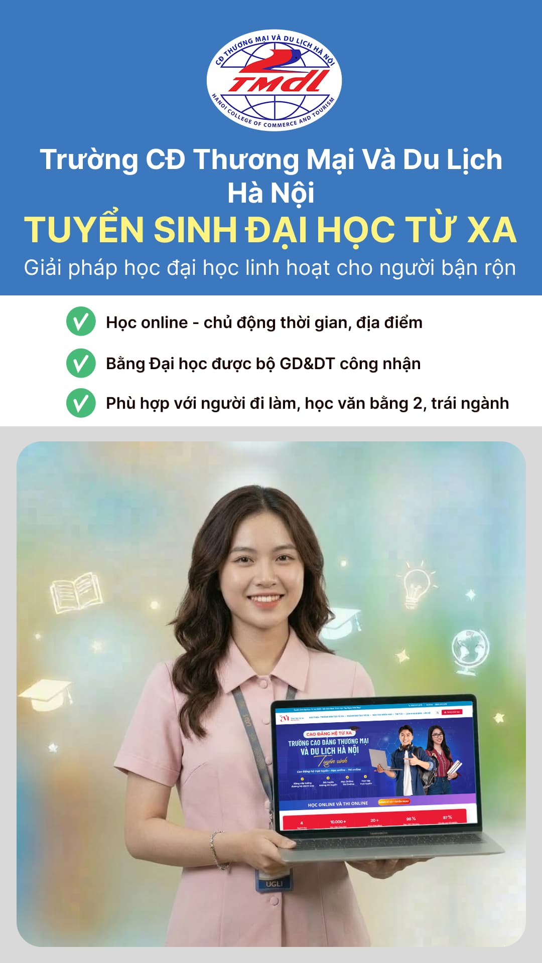 TRƯỜNG CAO ĐẲNG THƯƠNG MẠI VÀ DU LỊCH HÀ NỘI HCCT