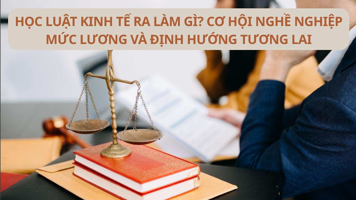 Học Luật Kinh tế ra làm gì? Cơ hội nghề nghiệp, mức lương và định hướng tương lai