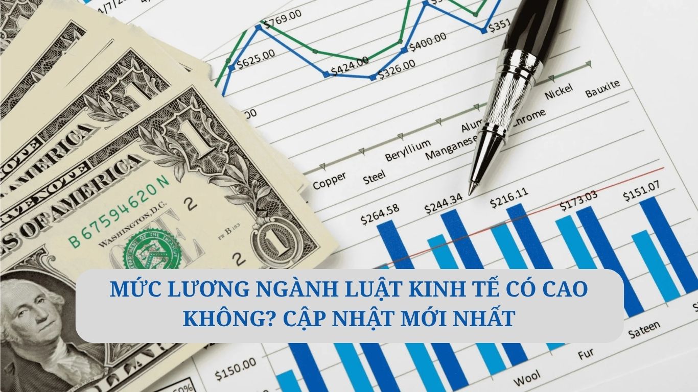 Mức lương ngành Luật kinh tế có cao không? Cập nhật mới nhất