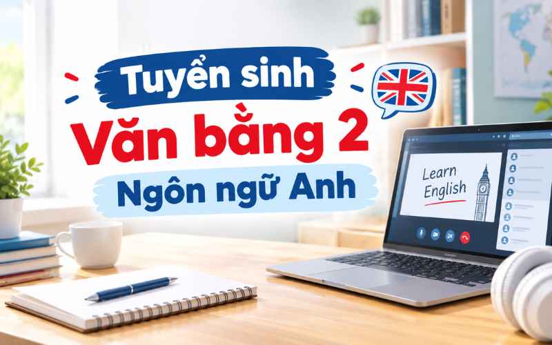 Tuyển sinh văn bằng 2 ngôn ngữ Anh